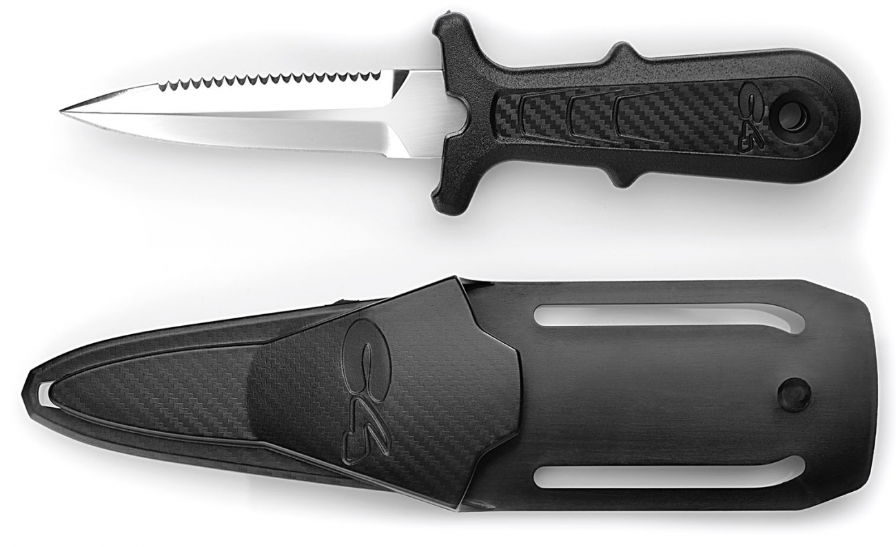Couteau chasse sousmarine C4 Carbon